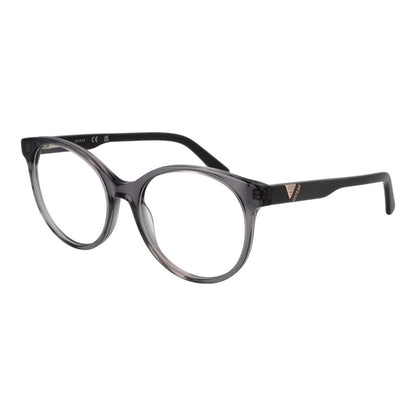 Guess Women’s Optical Glasses – Grey Round Frame, 55mm