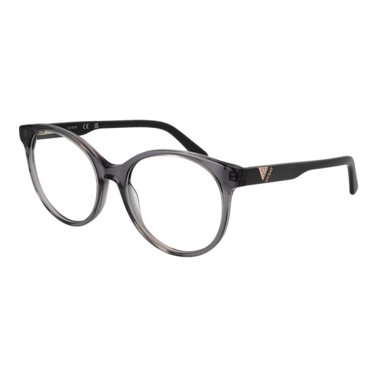 Guess Women’s Optical Glasses – Grey Round Frame, 55mm