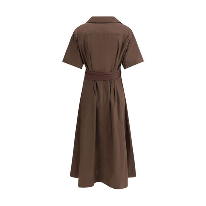 Brunello Cucinelli Long Cotton Dress