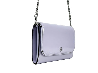 Tory Burch Patent Emerson Chain Wallet Crossbody Bag