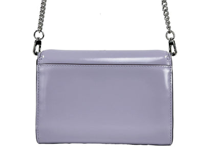 Tory Burch Patent Emerson Chain Wallet Crossbody Bag