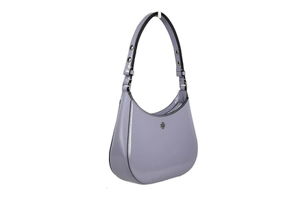 Tory Burch Patent Emerson Small Shoulder Bag Purse in Violet