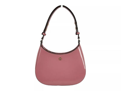 Tory Burch Patent Emerson Small Shoulder Bag in Pink