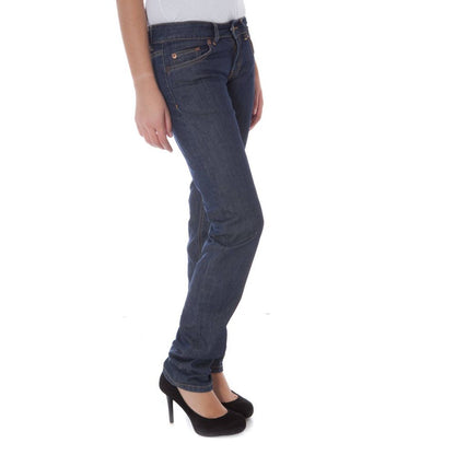 Stylish Blue Cotton Jeans