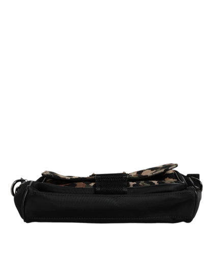 Dolce & Gabbana Multicolour Leopard Jacquard Crossbody Bag