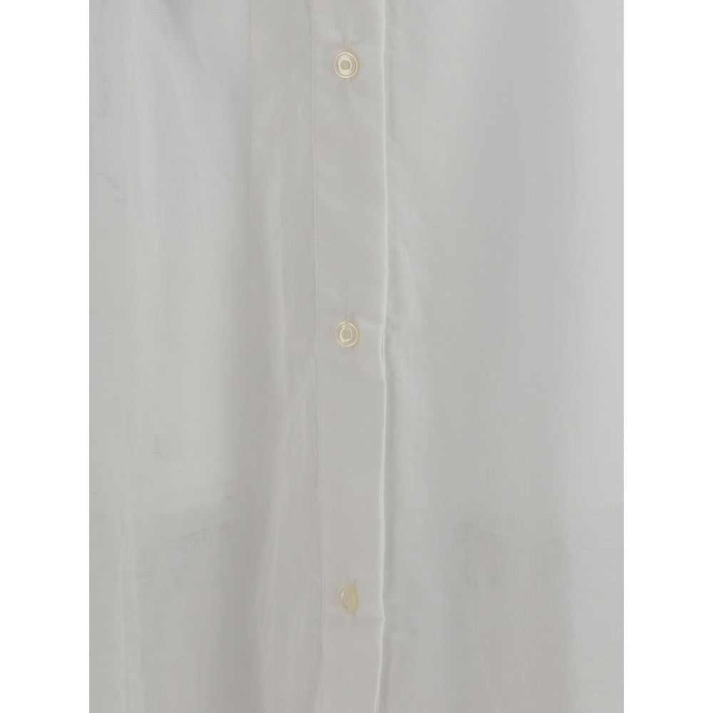 The Latest Cotton Long Chemisier Dress