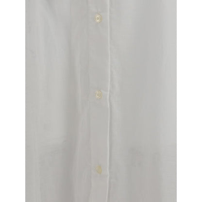The Latest Cotton Long Chemisier Dress