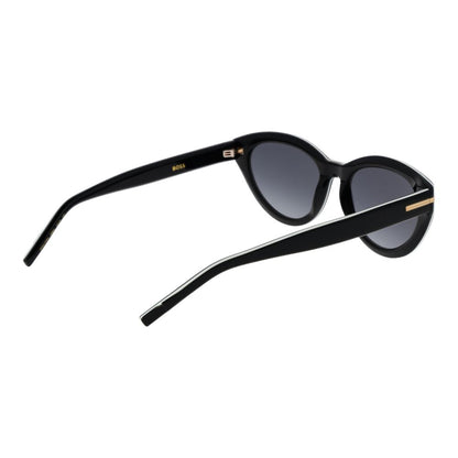 Hugo Boss Black Women’s Cat Eye Sunglasses with Grey Gradient Lenses, 55mm
