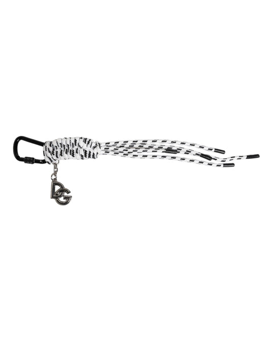 Dolce & Gabbana Multicolour Tape String DG Logo Keychain Keyring