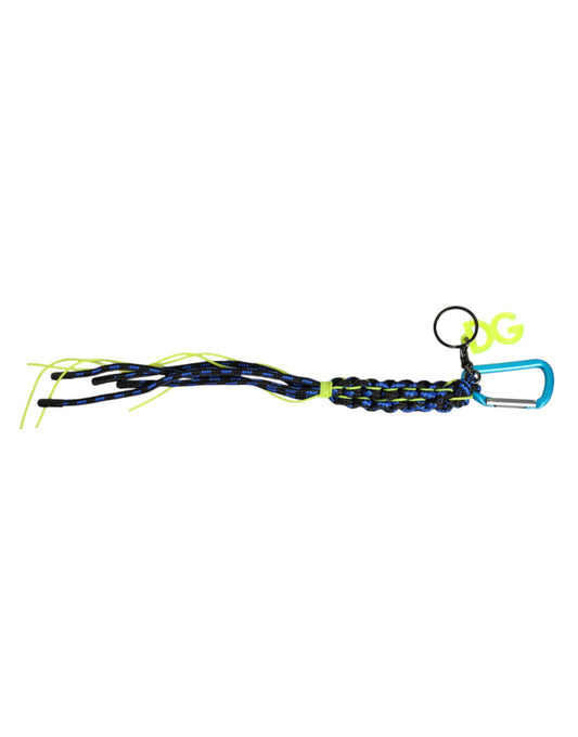 Dolce & Gabbana Multicolour Tape String DG Logo Keychain Keyring