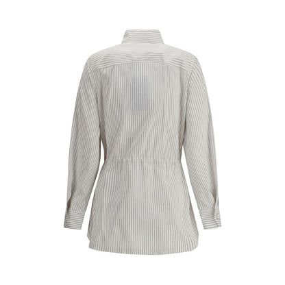 Fendi Striped Shirt Jacket - Contemporary Elegance Redefined