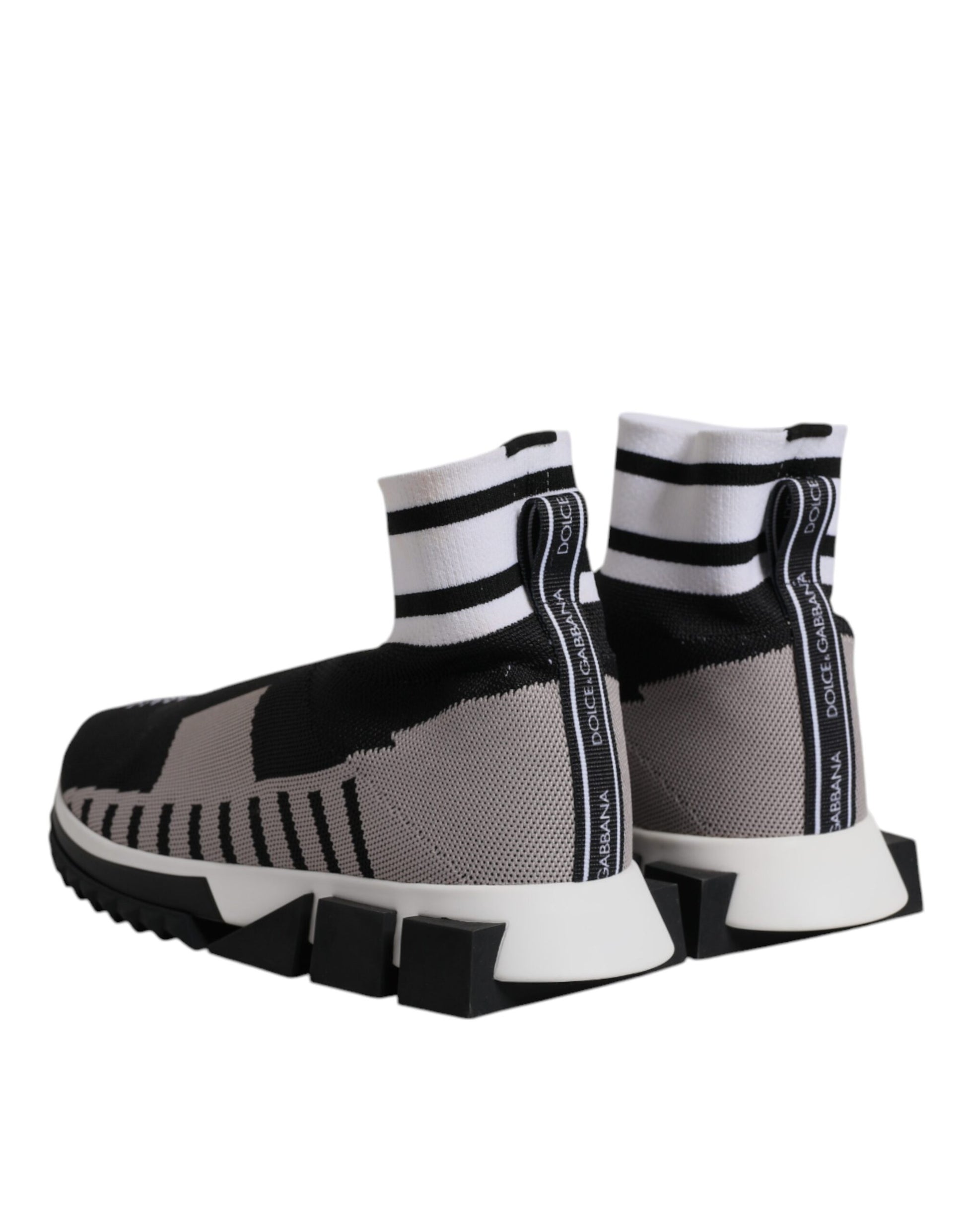 Dolce & Gabbana Black Gray Sorrento Sneakers for Men