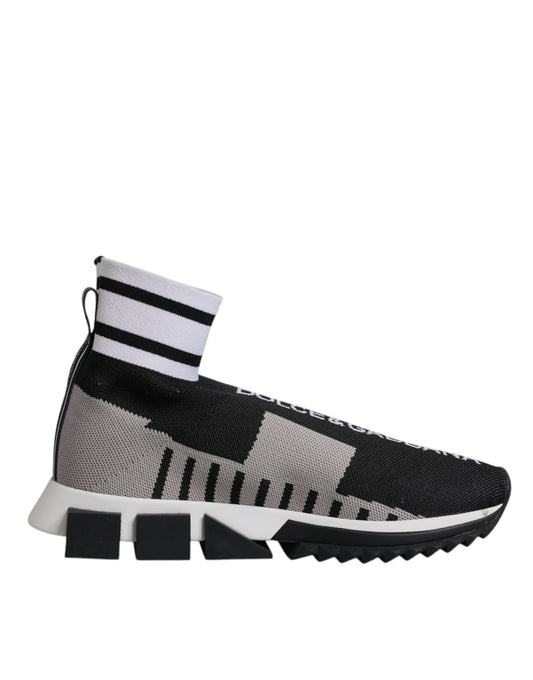Dolce & Gabbana Black Gray Sorrento Sneakers for Men