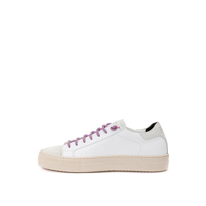P448 White Leather Thea Sneaker