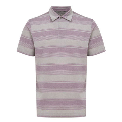 Canali Gray Cotton Polo Shirt - Elegance Meets Comfort