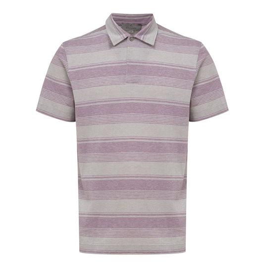 Canali Gray Cotton Polo Shirt - Elegance Meets Comfort