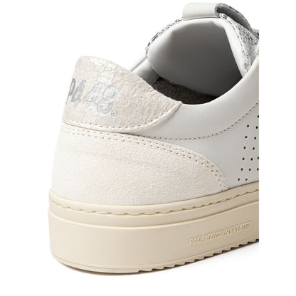 Brand White Leather Sneaker