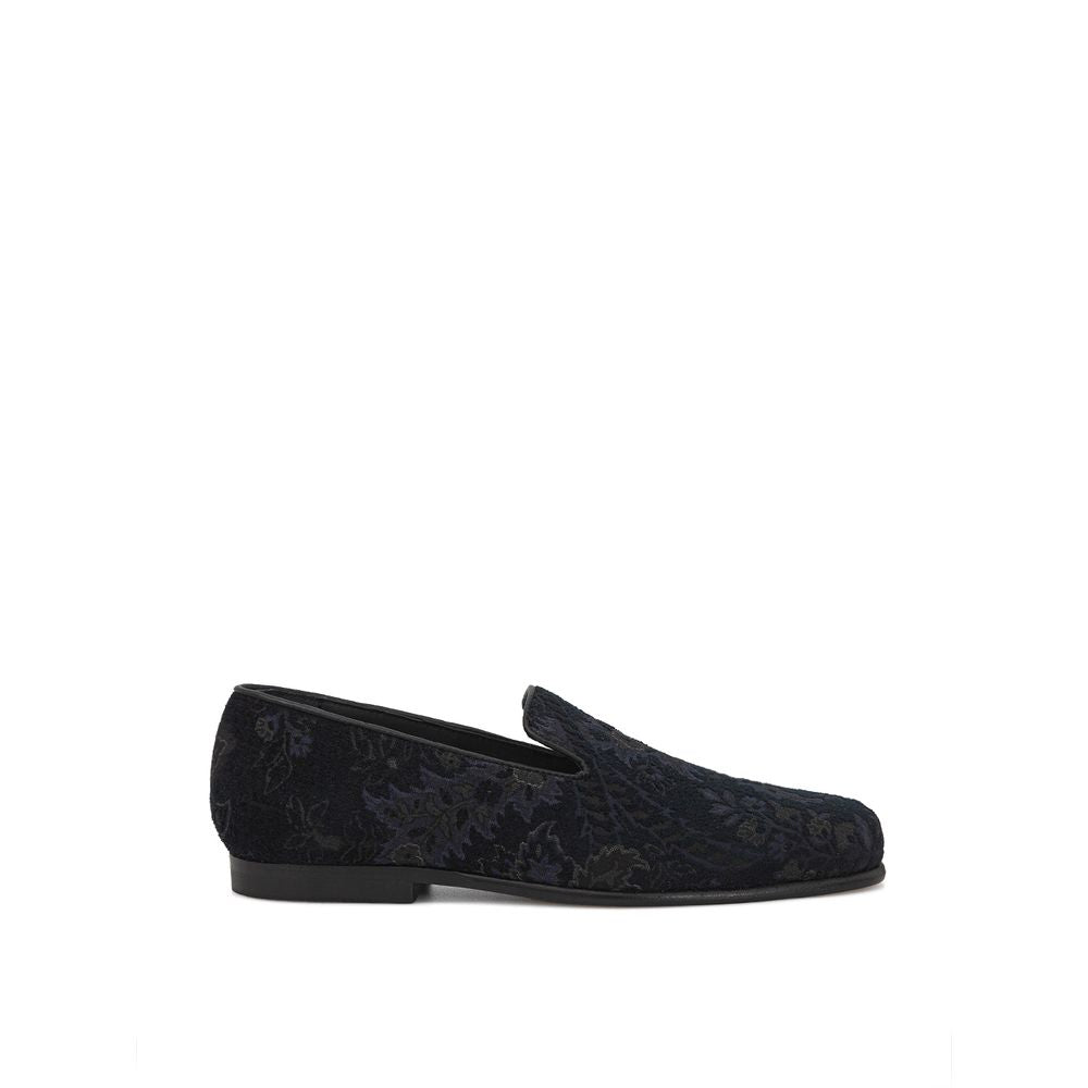 Etro Blue Leather Loafer - Stylish Comfort for Everyday Wear