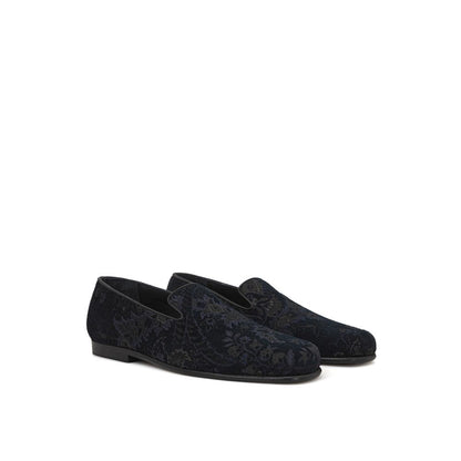 Etro Blue Leather Loafer - Stylish Comfort for Everyday Wear