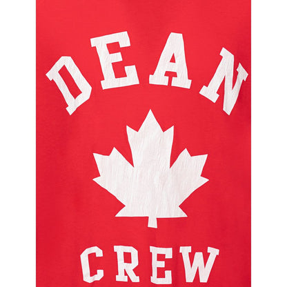 Dsquared2 Red Cotton T-Shirt - Effortless Boldness