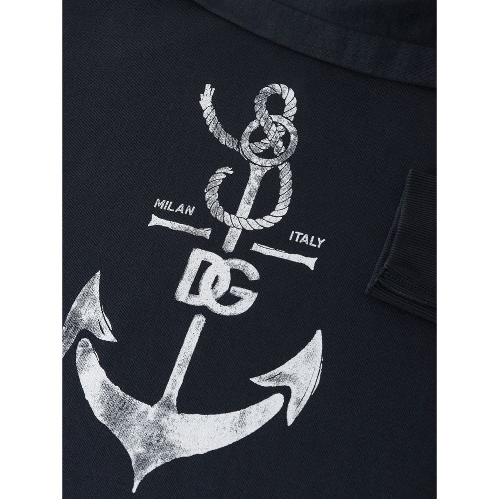 Dolce & Gabbana Cotton Hooded Sweater