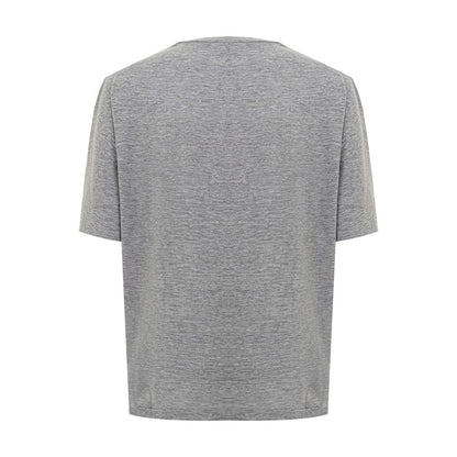 Chic Gray Cotton Tee by Dsquared2 for the Modern Woman