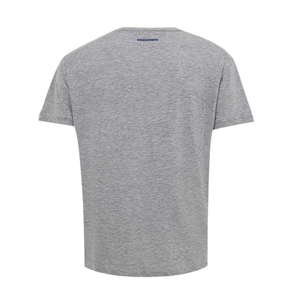 Dsquared² Gray Cotton T-Shirt for Men