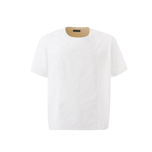 Brand White Cotton Sweater - Classic Comfort for Every Occasion