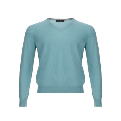 Gran Sasso Turquoise Cashmere Sweater