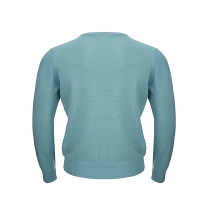 Gran Sasso Turquoise Cashmere Sweater