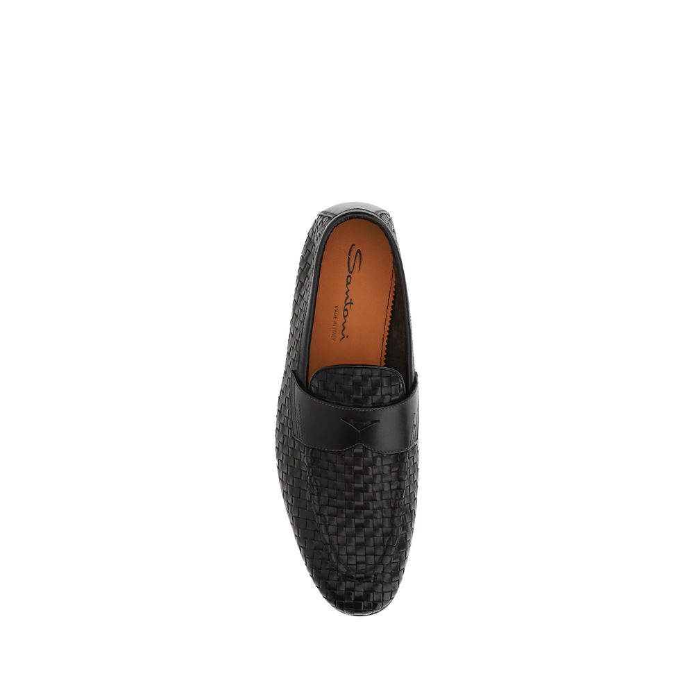 Santoni Penny Loafers: Timeless Elegance Redefined