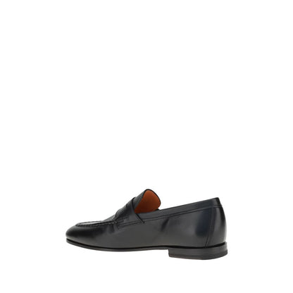 Santoni Leather Loafers: Timeless Elegance