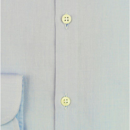 Bagutta Light Blue Cotton Shirt - Slim Fit Elegance for Warm Days