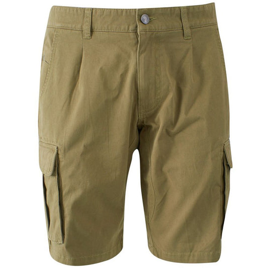 YES ZEE Green Cargo Bermuda Shorts