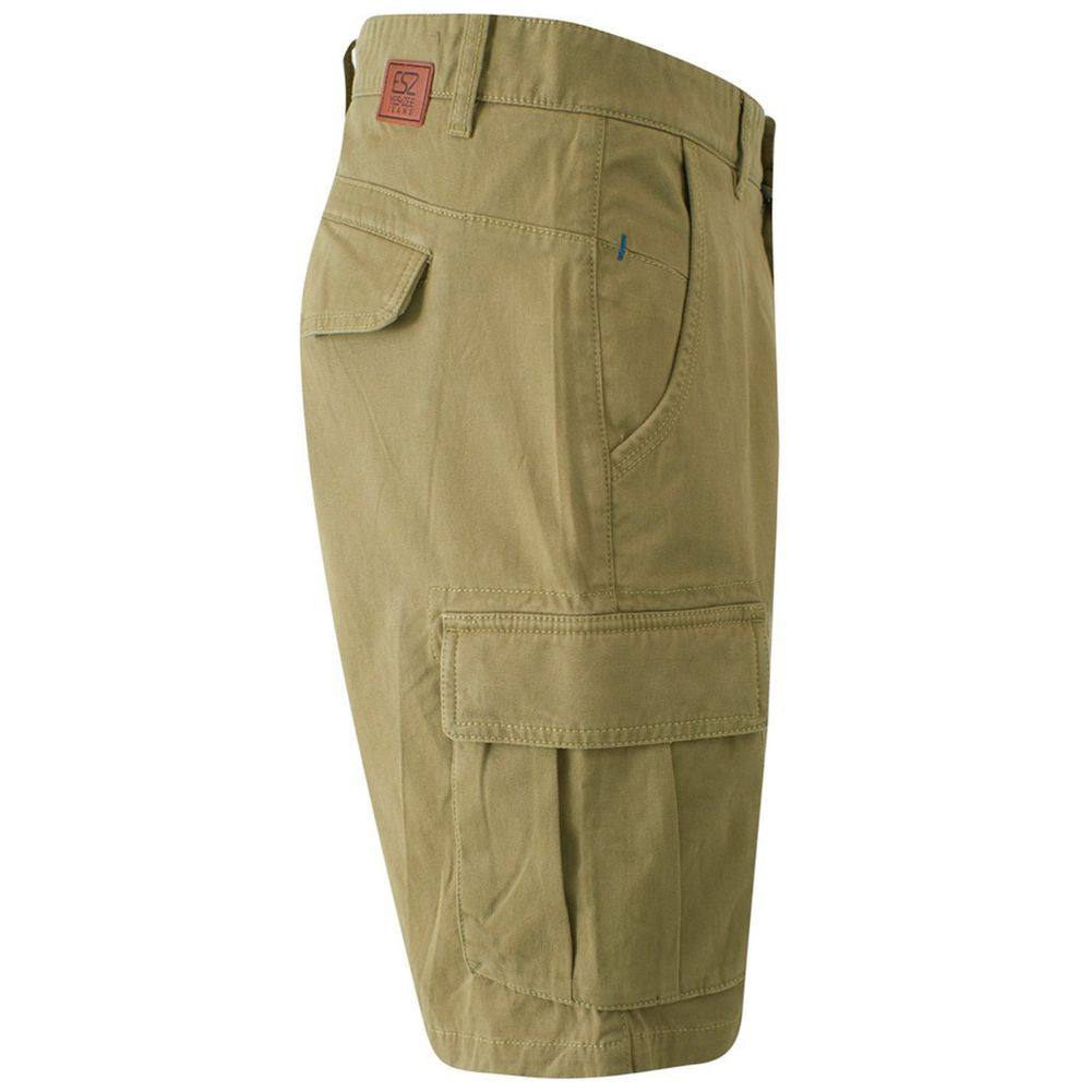 YES ZEE Green Cargo Bermuda Shorts