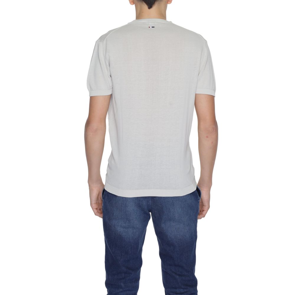 U.S. Polo Assn. Gray Cotton T-Shirt for Men