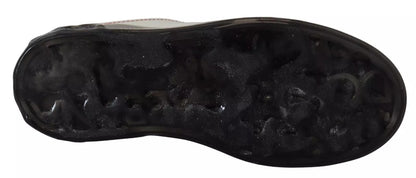 Dolce & Gabbana White Leather Portofino Sneakers for Women