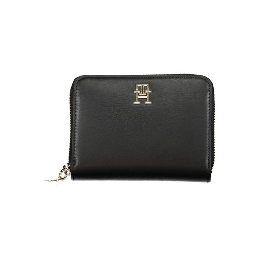 Tommy Hilfiger Black Faux Leather Women’s Wallet