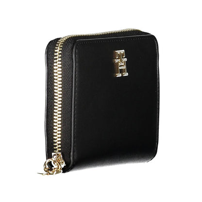 Tommy Hilfiger Black Faux Leather Women’s Wallet