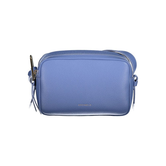 Coccinelle Light Blue Leather Handbag - Malory Bag