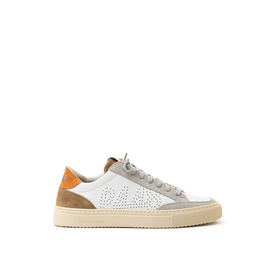 Brand White Leather Sneaker - Stylish and Comfortable Footwear for Every Occasion
