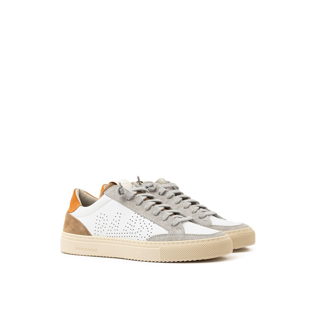 Brand White Leather Sneaker - Stylish and Comfortable Footwear for Every Occasion
