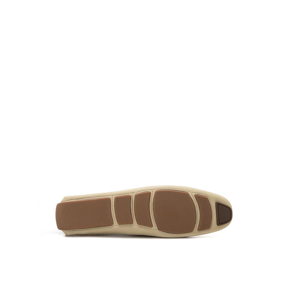 Bally Beige Leather Moccasin - Elegance Meets Comfort