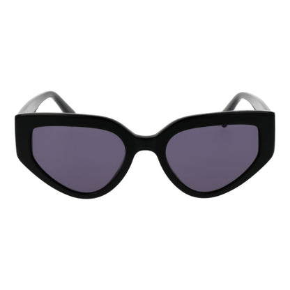 Maje Women’s Cat-Eye Sunglasses – Black Full-Rim, 52mm