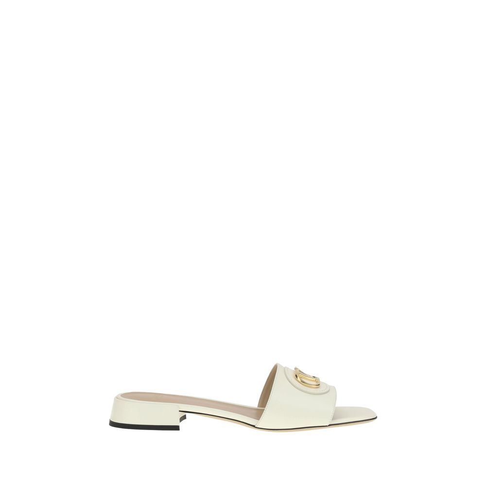Valentino Garavani Vlogo Leather Sandals