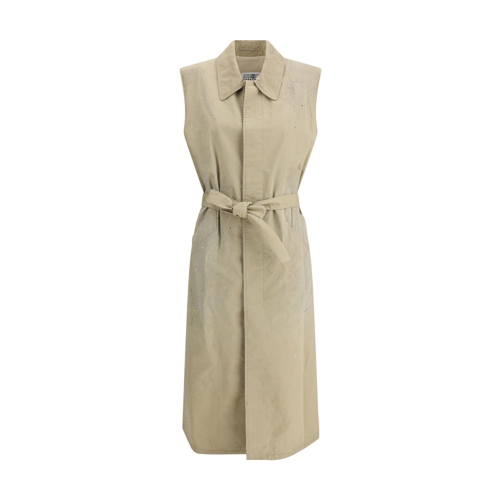 MM6 Long Vest - Modern Elegance Redefined