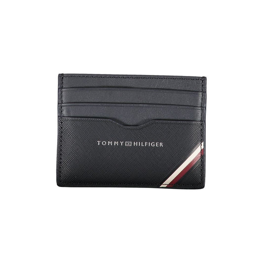 Tommy Hilfiger Blue Leather Men’s Wallet