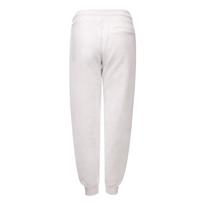 GCDS White Cotton Joggers