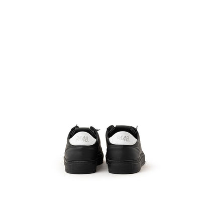 P448 Black Leather Sneakers for Optimal Style and Comfort