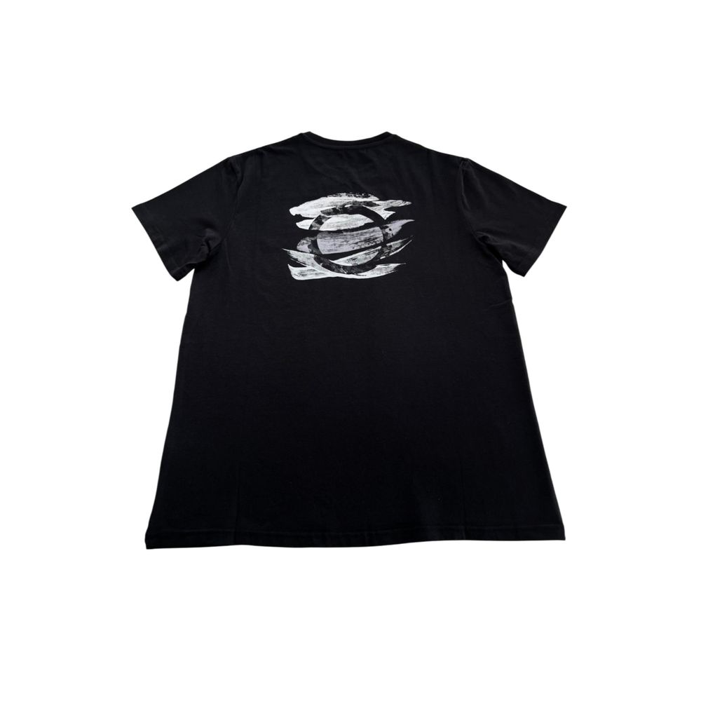 Trussardi Beachwear Black Cotton T-Shirt - Stylish Versatility for Every Occasion